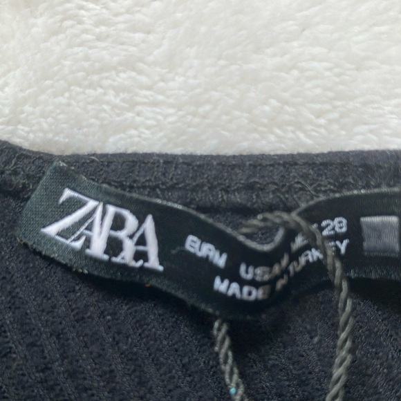 Zara: Black One-Shoulder Dress- M - Picture 2 of 14